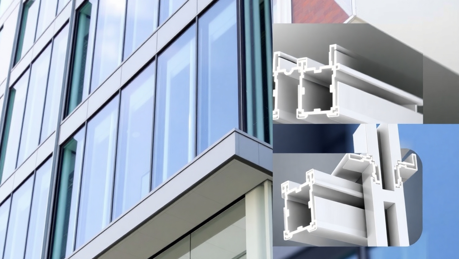 Aluminium Extrusion in Curtain Wall Systems