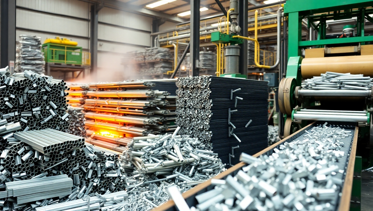 Recycled Aluminum in Extrusion - Key Benefits