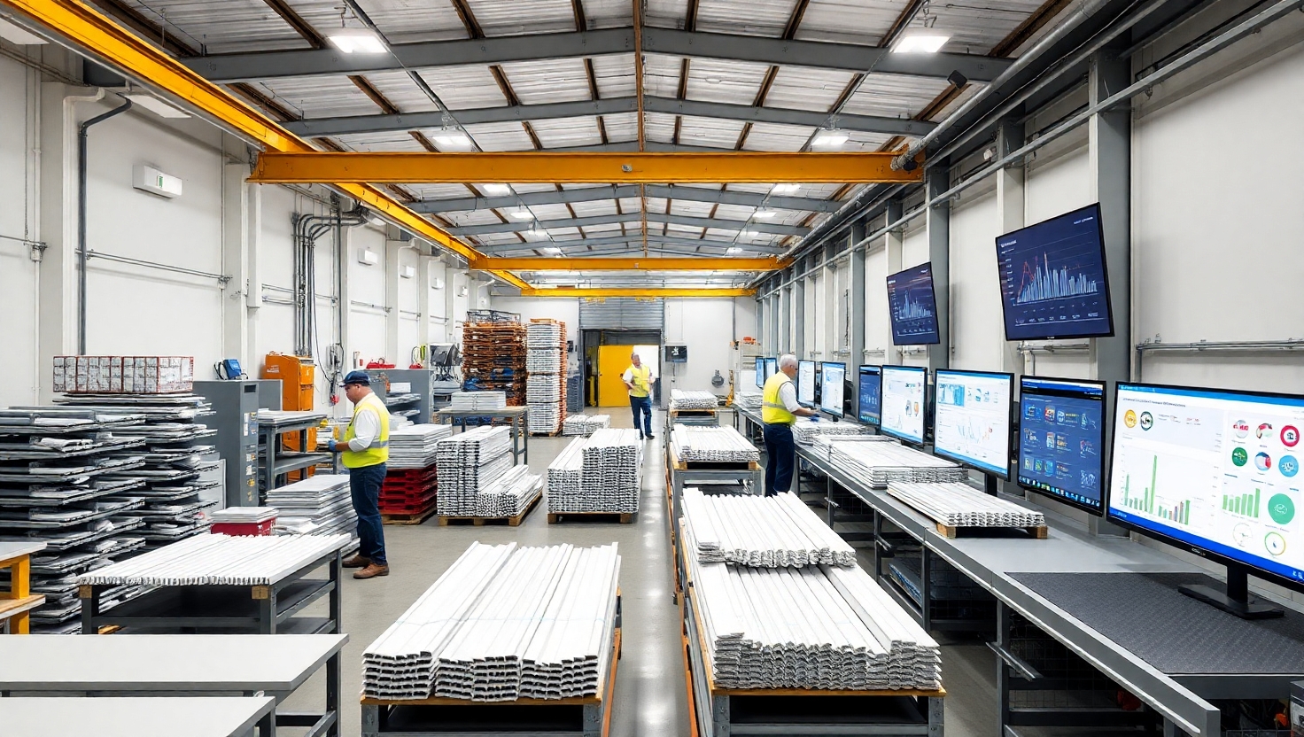 Lean Manufacturing in Aluminium Extrusion