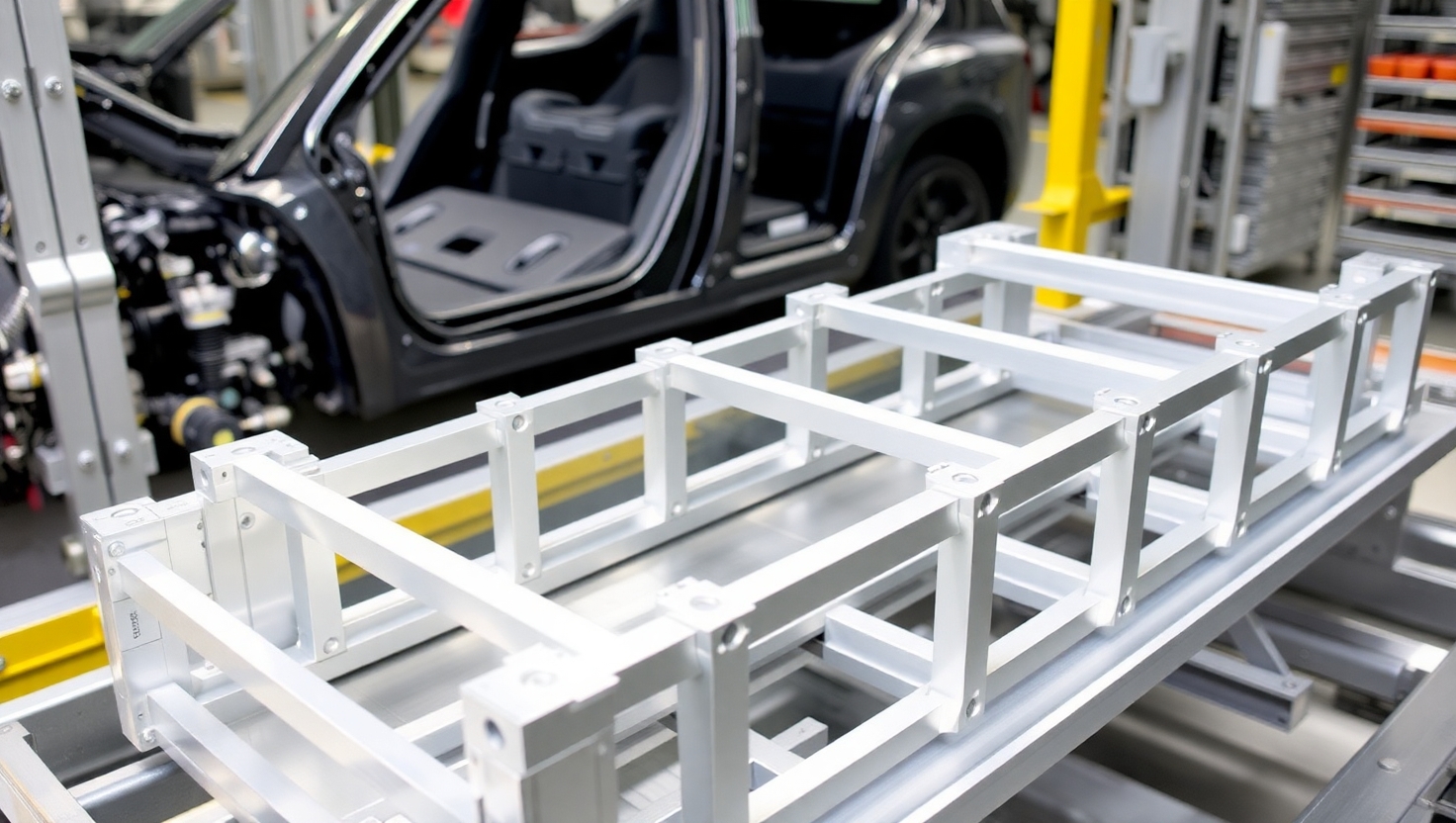 Aluminium Extrusion for EV Battery Trays