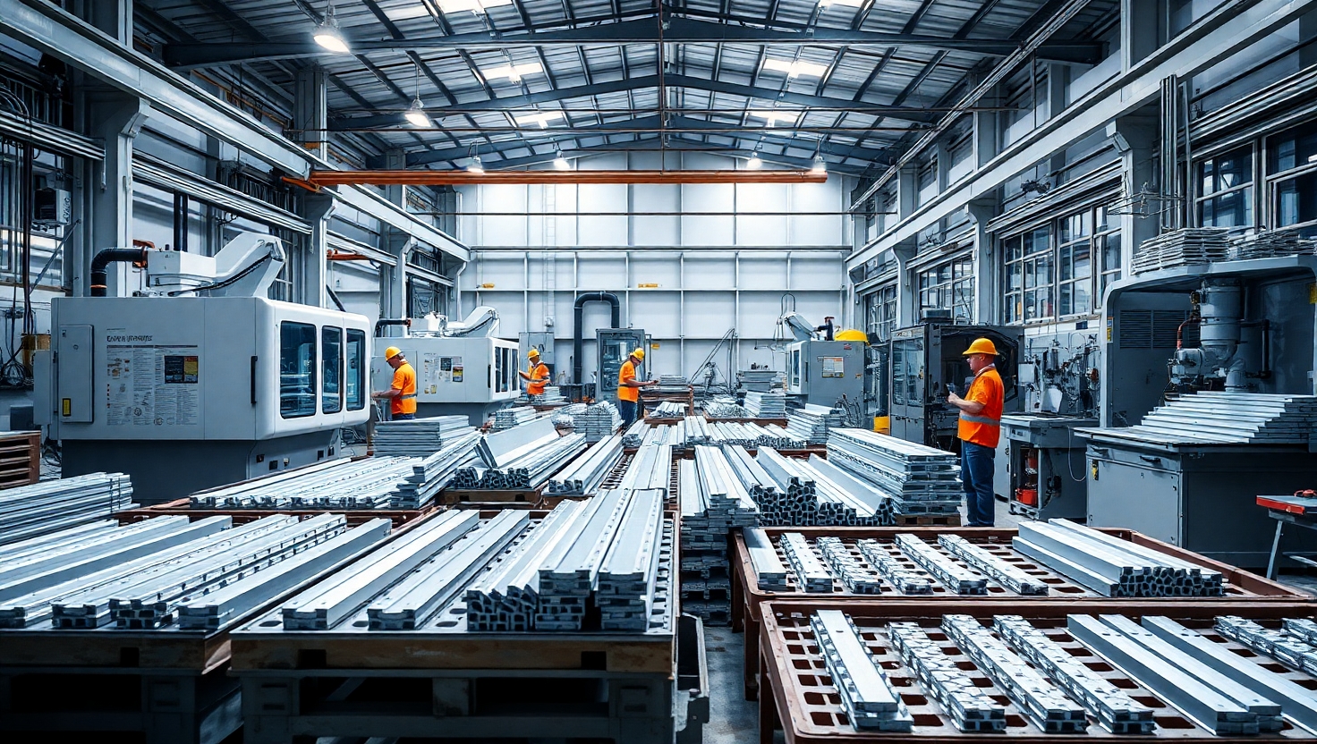 What Happens Inside an Aluminium Extrusion Machine Shop?