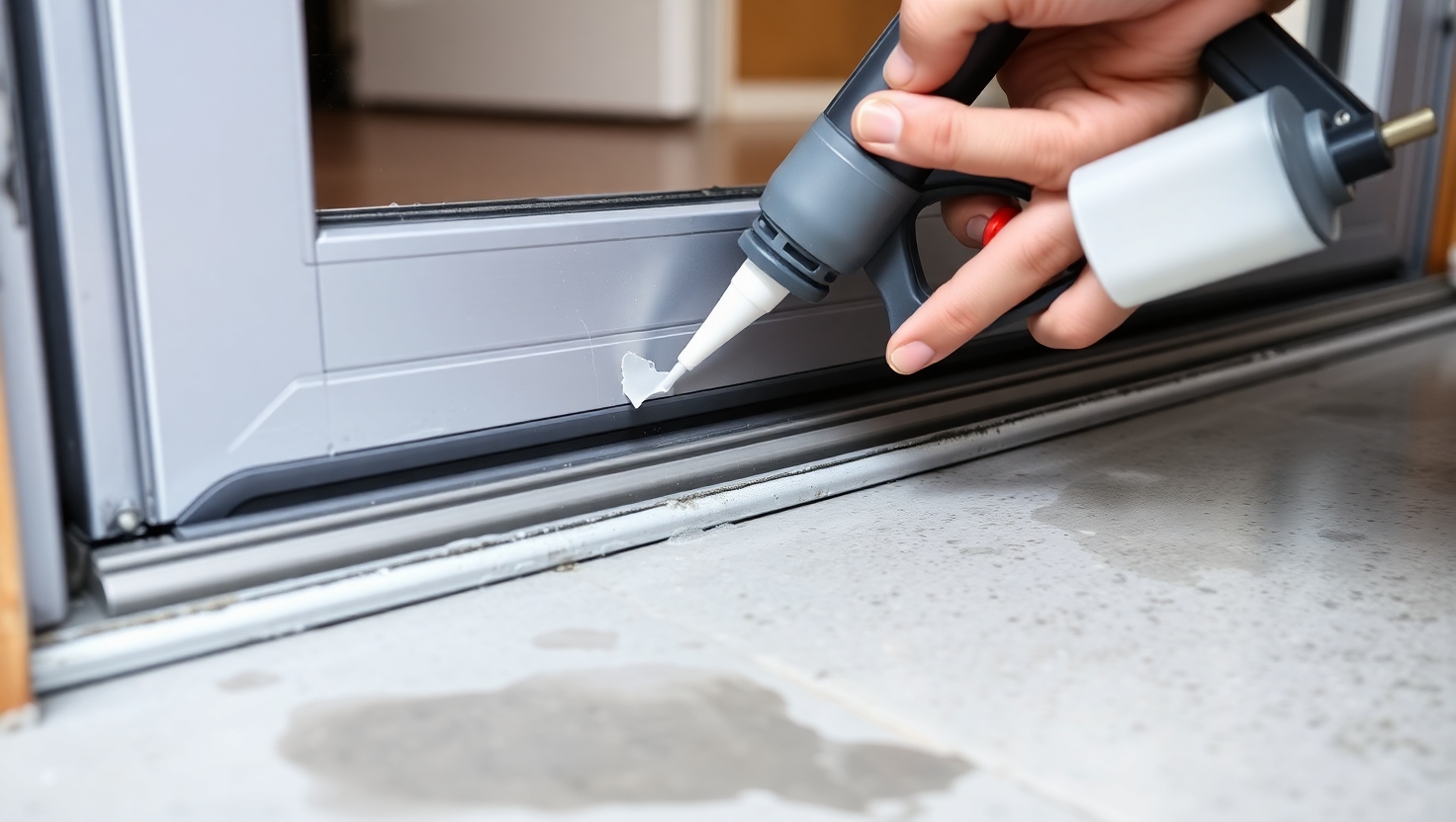 Why Do Aluminium Doors Leak Water & What’s the Best Sealant?